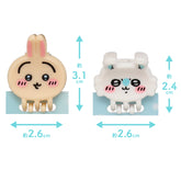 Chiikawa Mini Hair Claw Clip Set - Momonga & Usagi